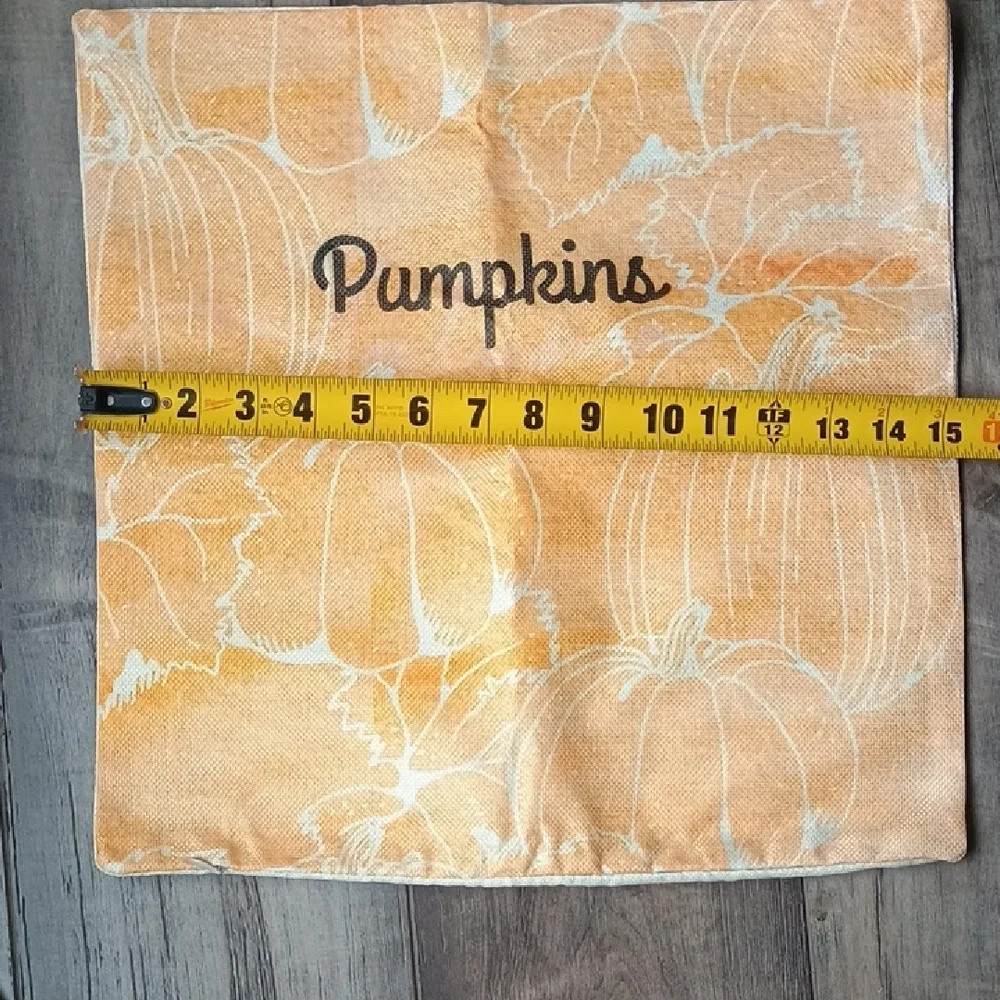 Pumpkin Print Pillow Covers Set